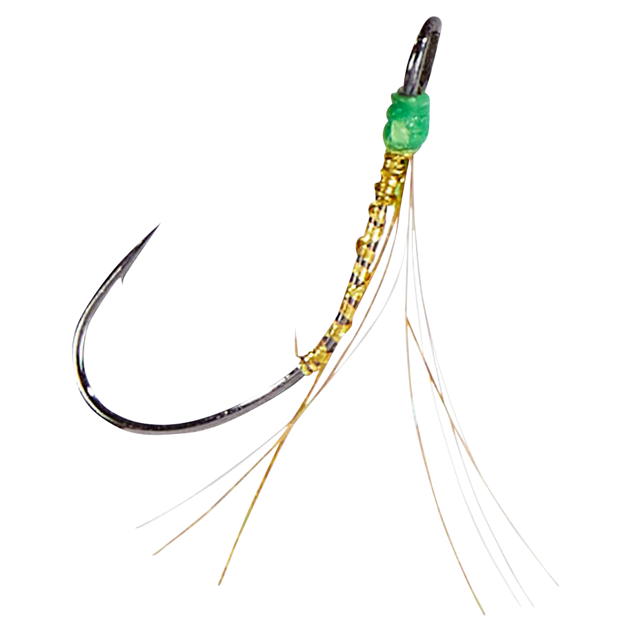 Trout Attack Spoonhaken mit Glitter (Gold-Glitter)