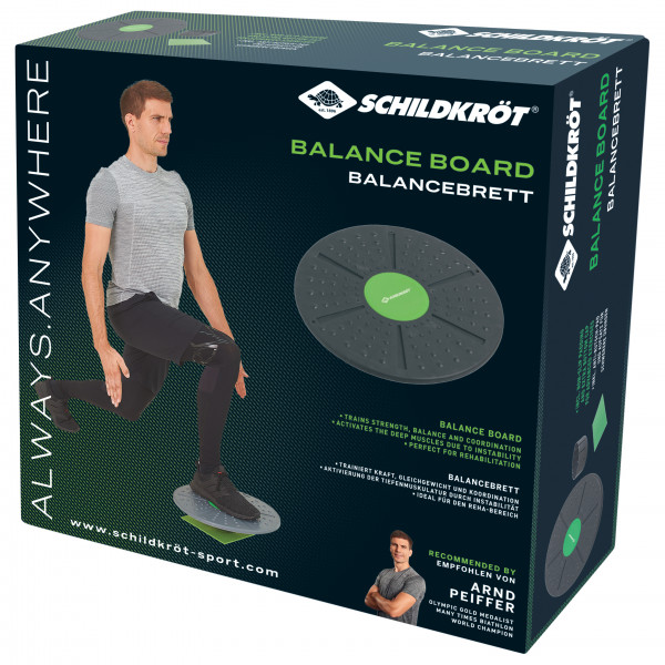 Schildkröt Fitness - Fitnesskreisel incl. Anti-Rutsch-Pad - Balancetrainer