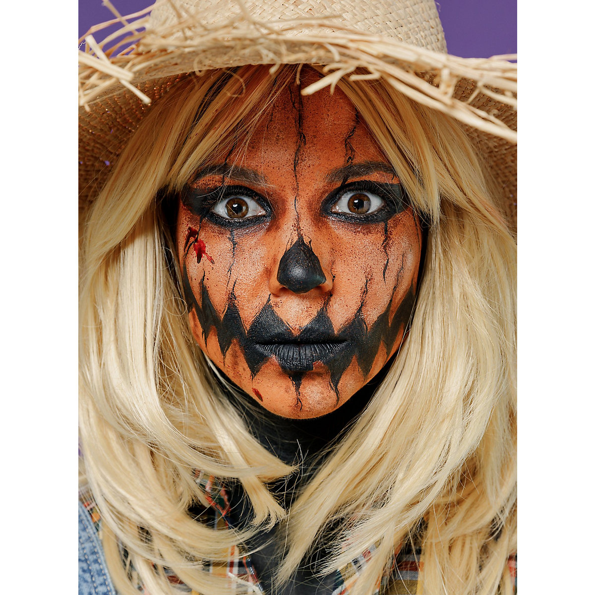 Halloween Vogelscheuche Make-up Set