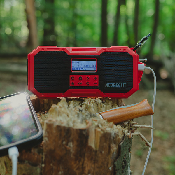 DR112 DAB+ EMERGENCY OUTDOOR KURBELRADIO