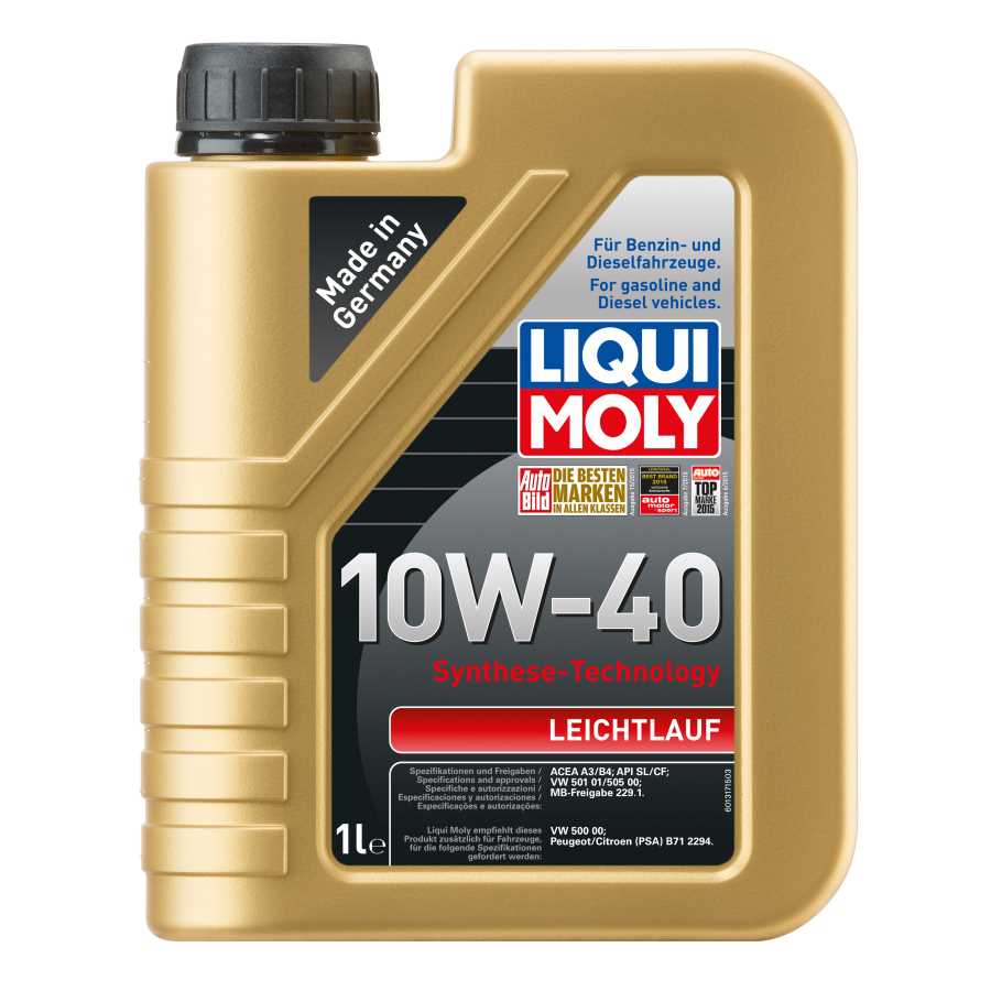 Liqui Moly Leichtlauf 10W-40 Motoröl , 1 Liter - ATU