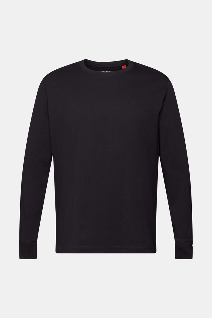 Langarm-Top aus Jersey, 100 % Baumwolle