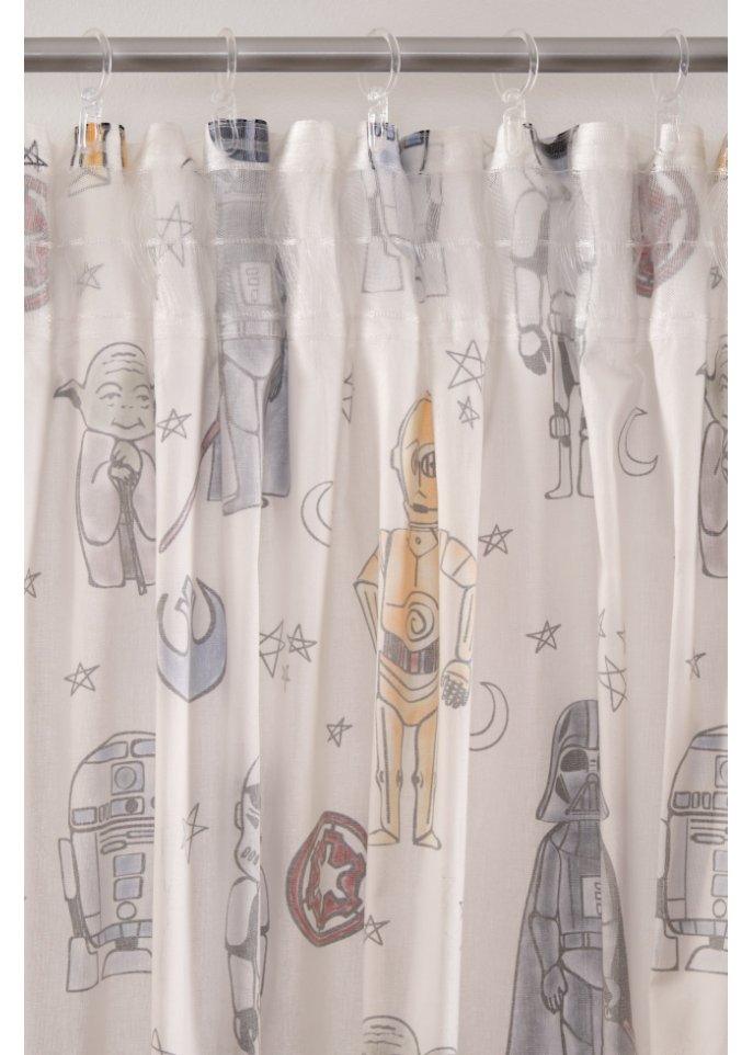 DS Star Wars Bio-Baumwoll Vorhang (1er Pack)