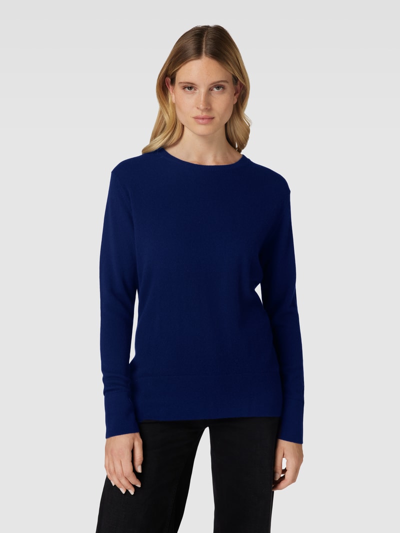 Strickpullover aus Kaschmir in royalblau