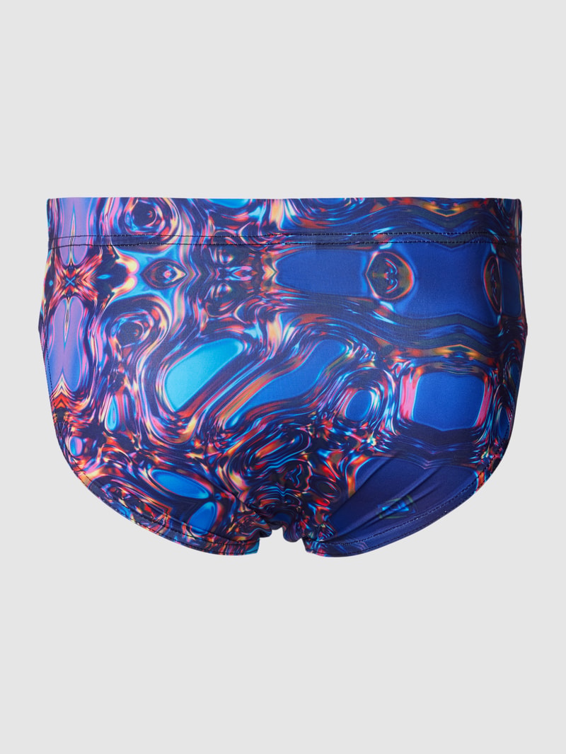 Slip mit Allover-Muster Modell 'AMETHYST' in violett