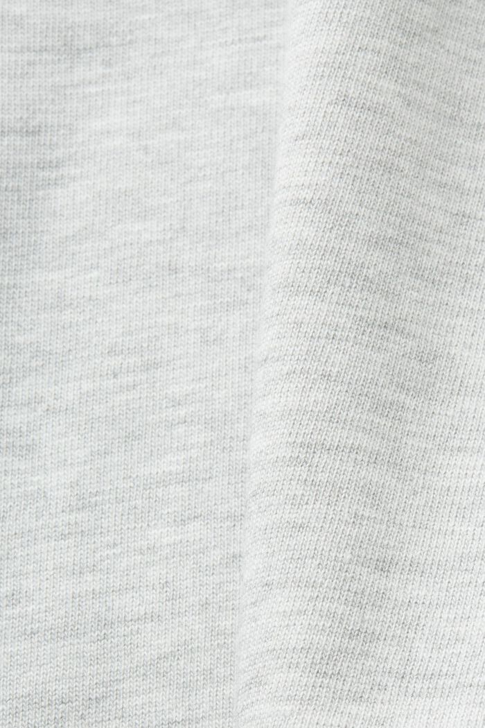 Jersey-T-Shirt mit Print an der Tasche