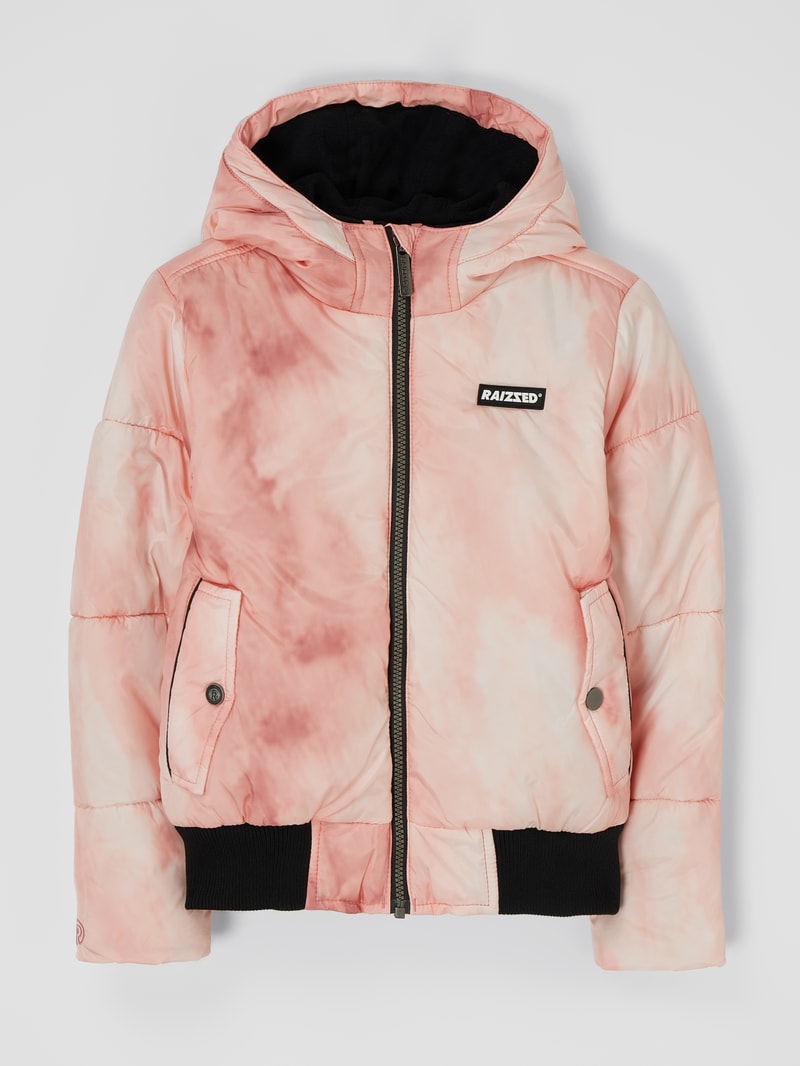 Steppblouson mit Kapuze Modell 'Avignon' in altrosa