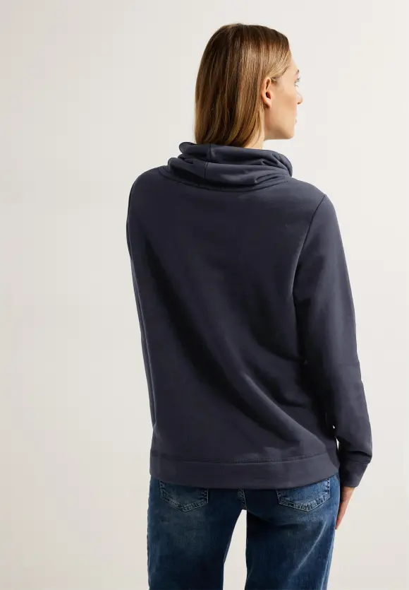 CECIL Sweatshirt mit Printkragen