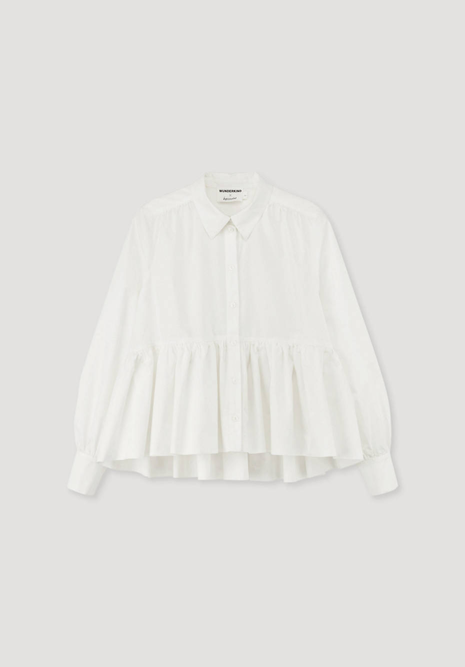 WUNDERKIND X HESSNATUR Bluse aus reiner Bio-Baumwolle