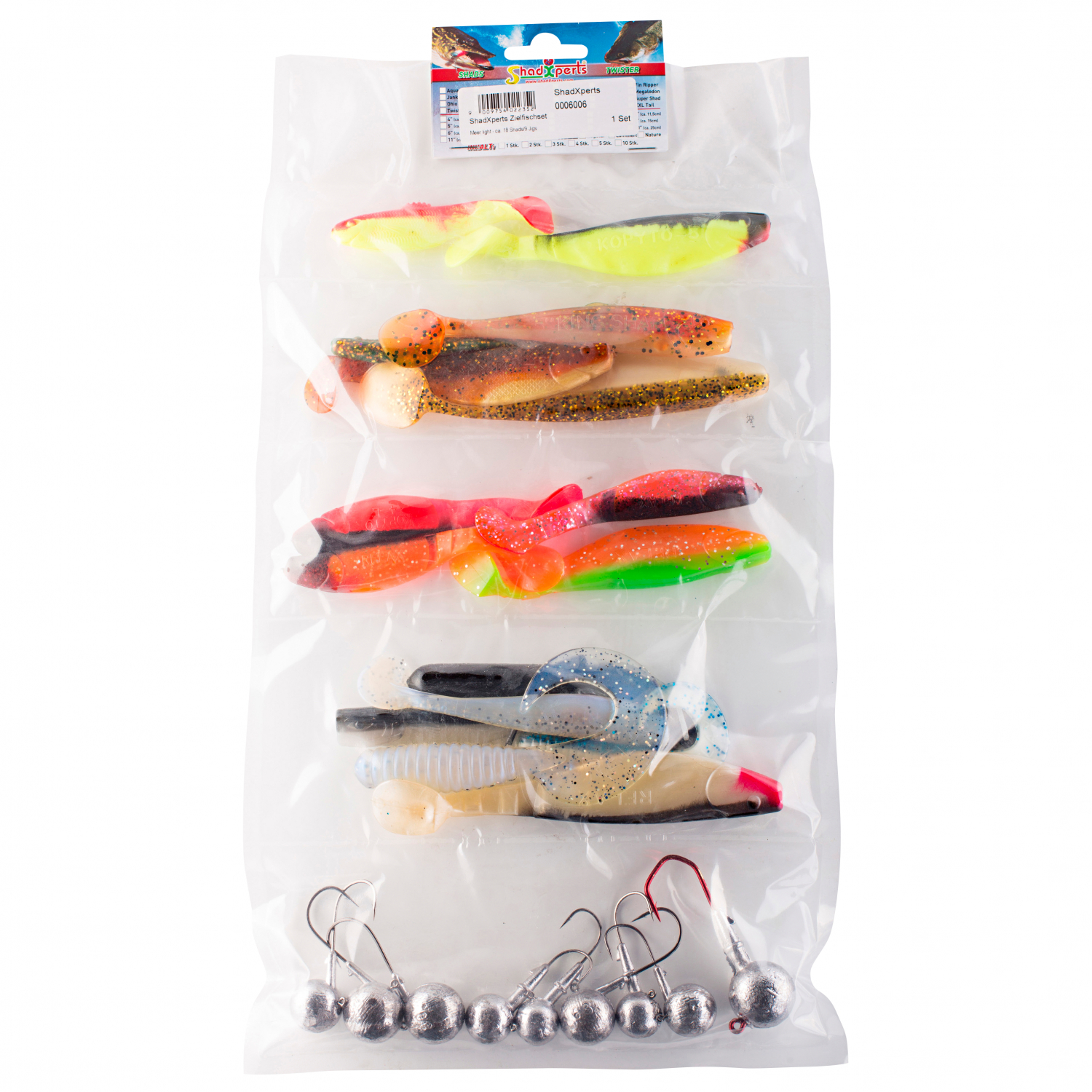ShadXperts Softbait Meer light Set
