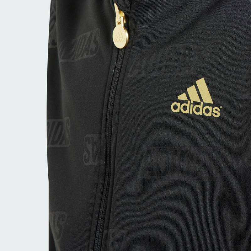 adidas Brand Love Golden Kids Kapuzenjacke Sweatjacke Kinder