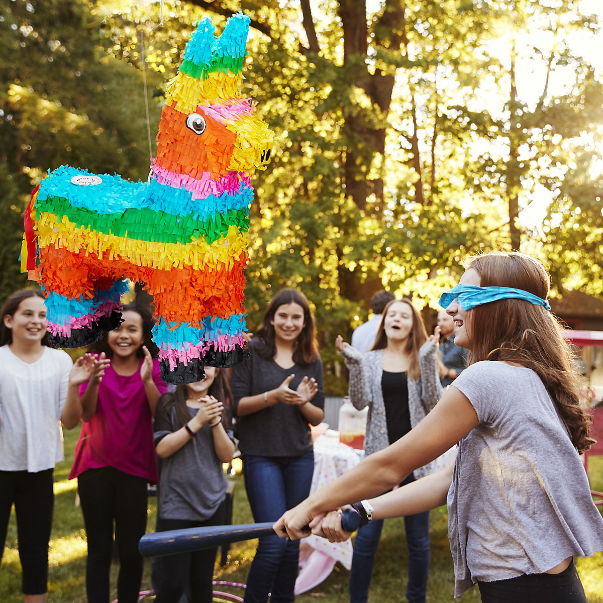 3 tlg. Pinata Set Lama