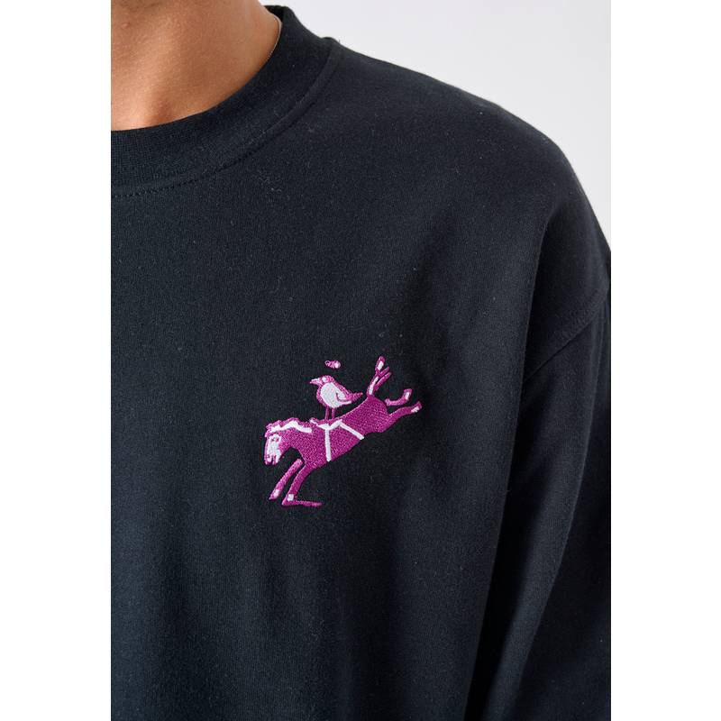 Cleptomanicx Rodeo Gull Longsweat Herren