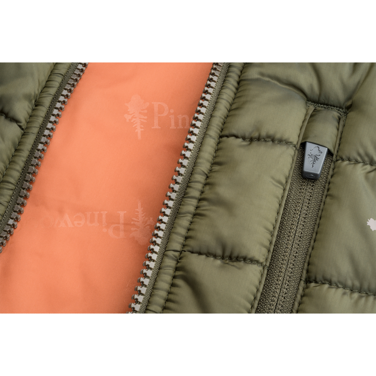 Pinewood Herren Weste Brenton (braun/orange)