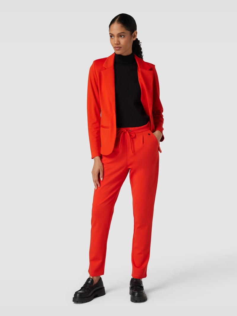 Blazer mit Paspeltaschen in rot