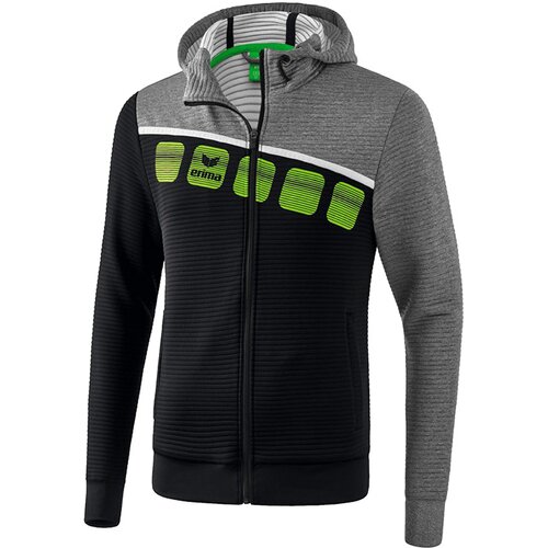 FUSSBALL - TEAMSPORT TEXTIL - JACKEN 5-C TRAININGSJACKE MIT KAPUZE KIDS