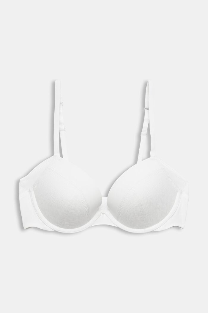 Recycelt: Push-up-BH mit Spitze