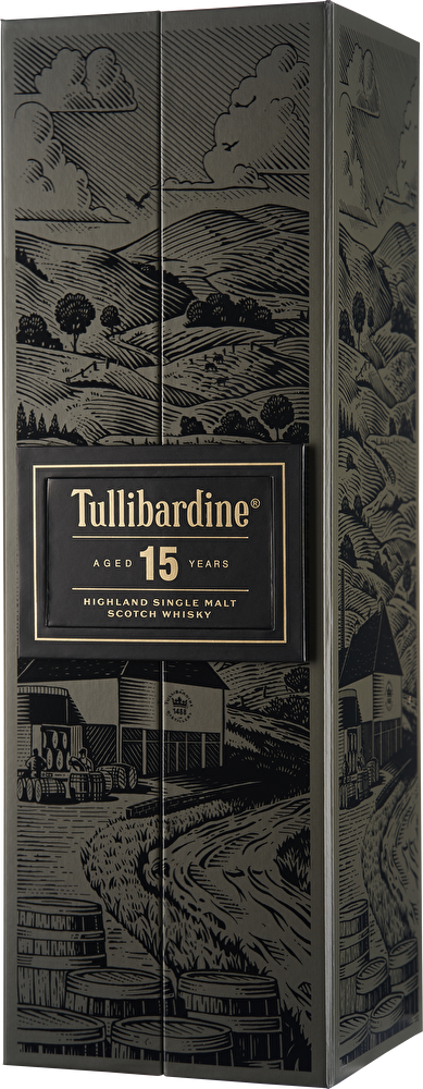 Tullibardine Scotch Whisky Single Malt 15 YO 0,7 Liter im Geschenkkarton