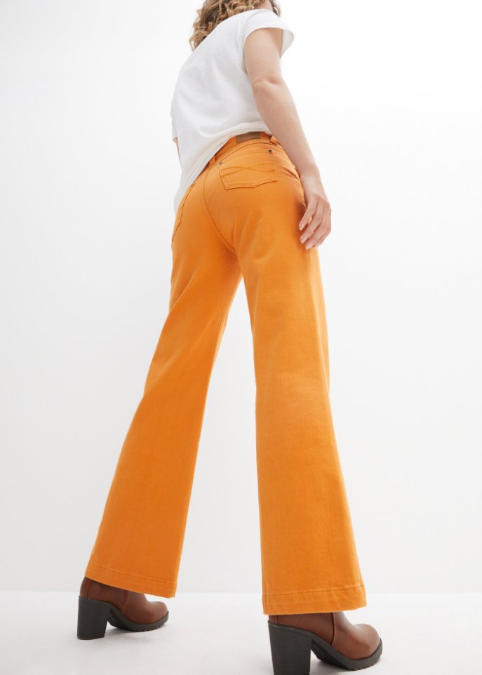 Stretch-Jeans, Wide