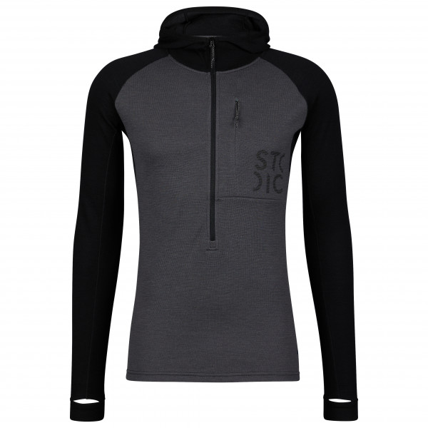 Stoic - Merino260 StadjanSt. 3/4 Zip w. Hood - Merinohoodie