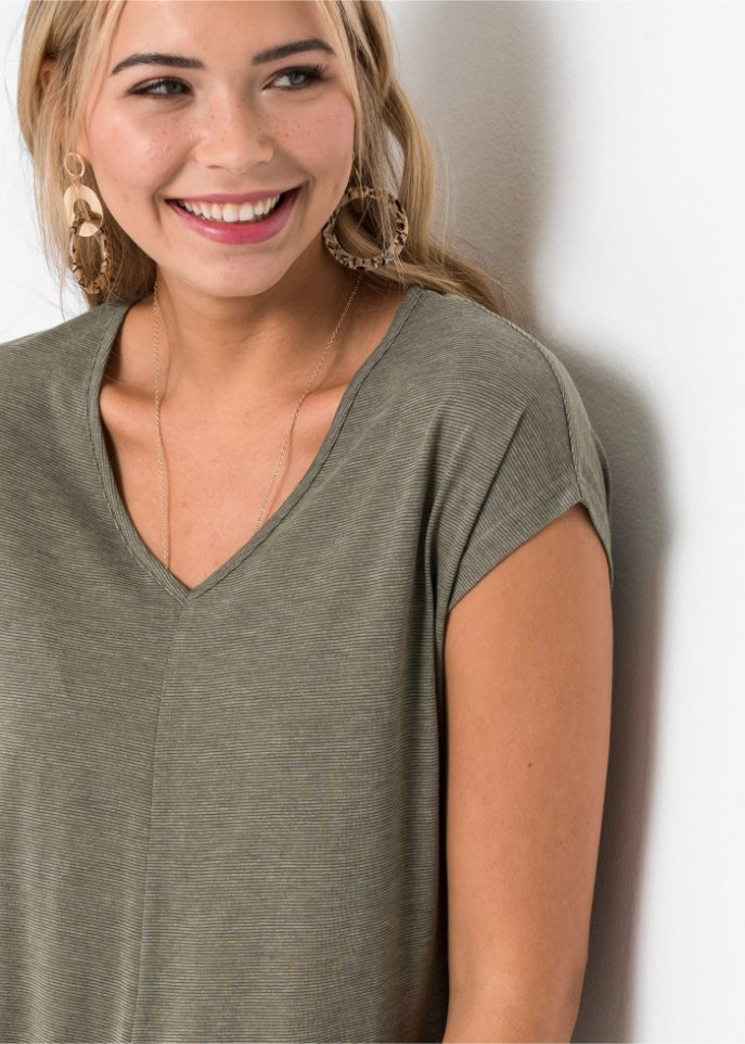Shirt mit Knoteneffekt