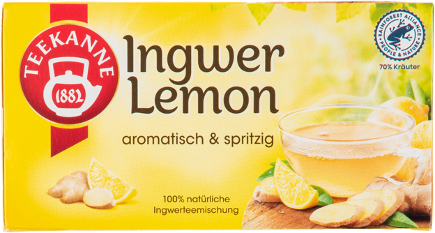 Teekanne Ingwer Lemon
