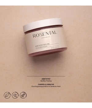 Rosental Organics Amethyst Peeling Glow Body Scrub Körperpeeling-150 ml