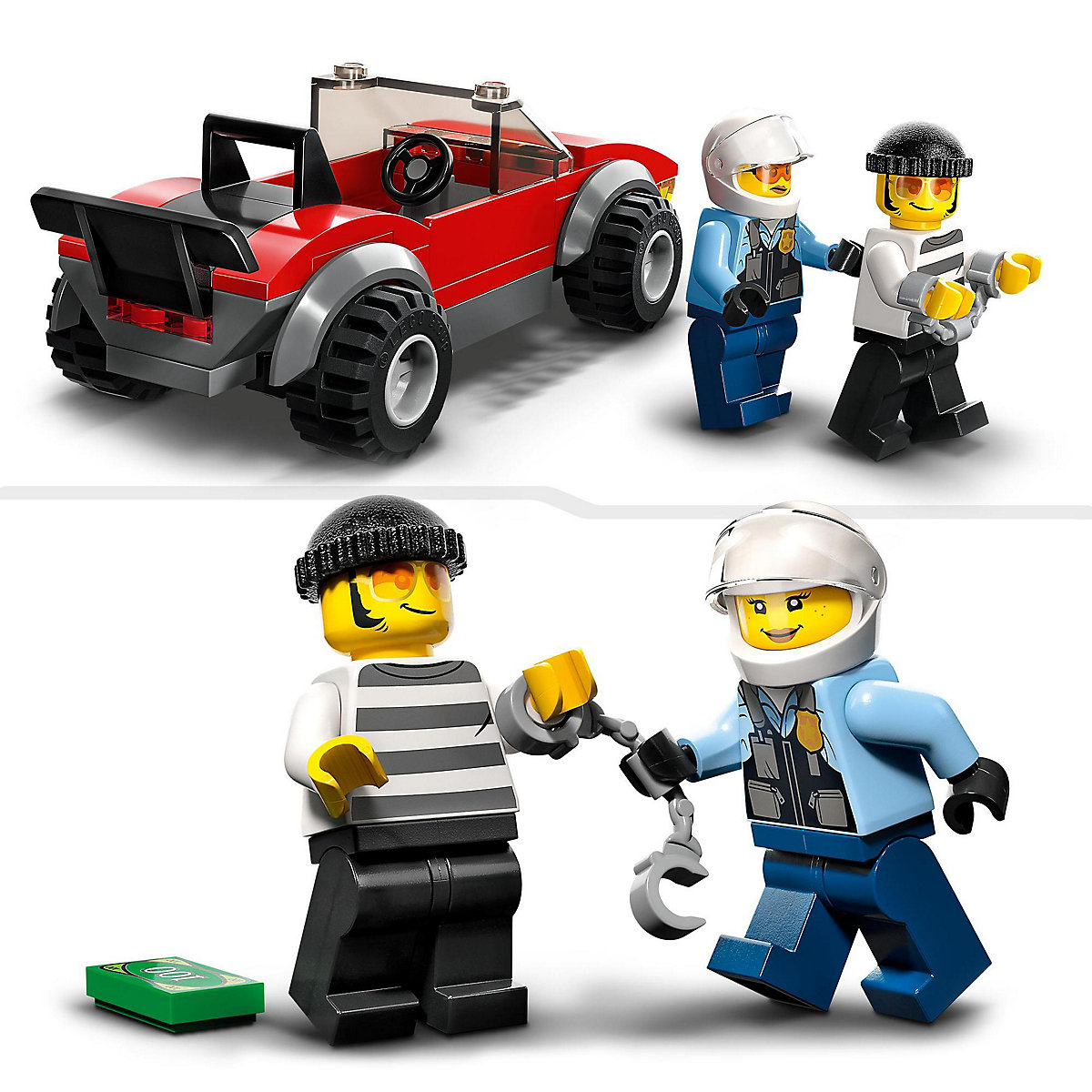 LEGO® City 60392 Verfolgungsjagd mit dem Polizeimotorrad