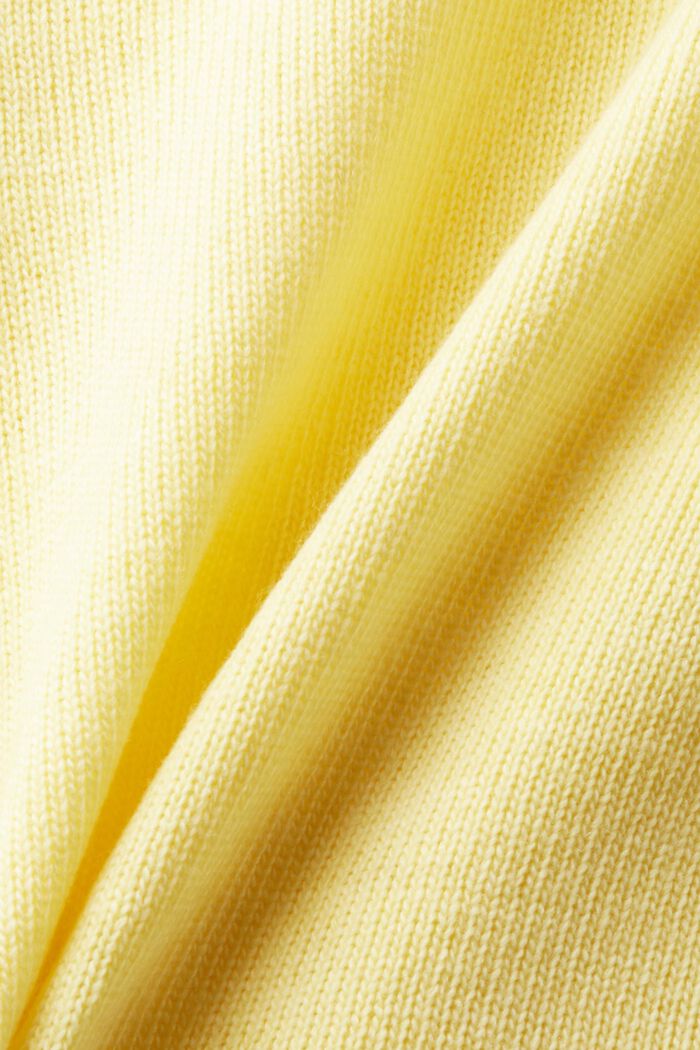 Sweatshirt mit V-Ausschnitt aus Wolle-Kaschmir-Mix