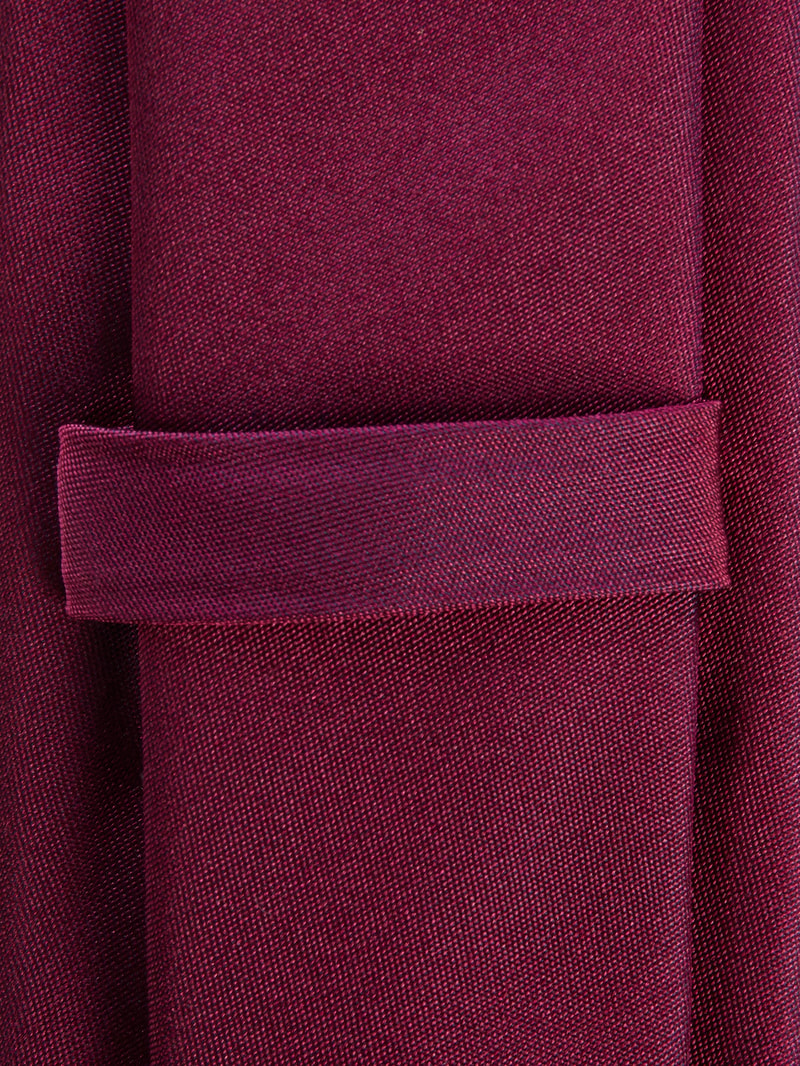 Krawatte aus reiner Seide (6 cm) in lila