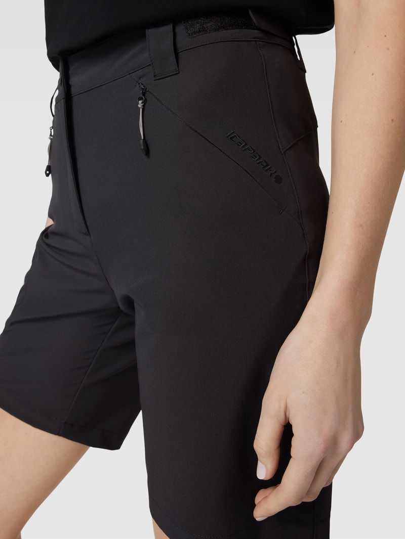 Bermuda mit Eingrifftaschen Modell 'BEAUFORT' in schwarz