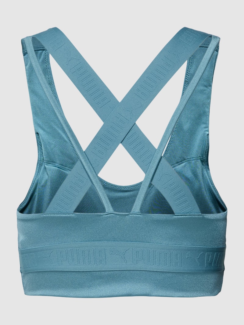 Bralette mit Label-Details in mint