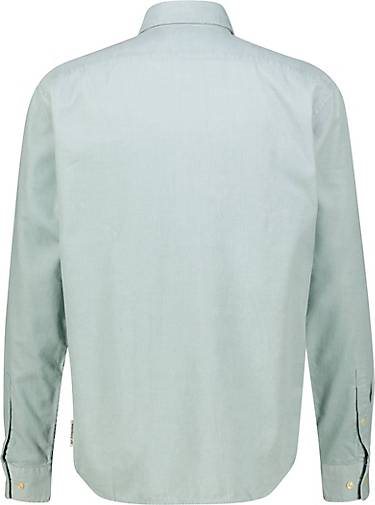 Marc O'Polo Herren Freizeithemd Langarm Regular Fit