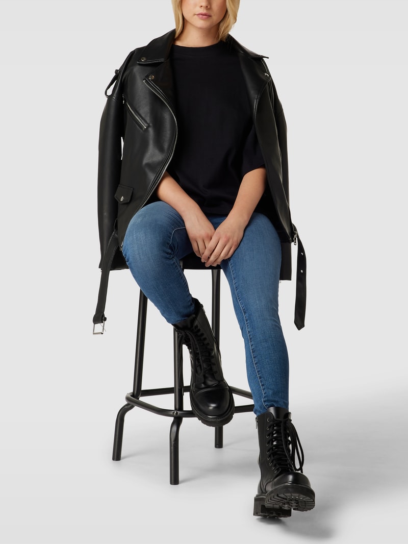 Jeans mit Label-Patch '311™ SHAPING SKINNY' in blau