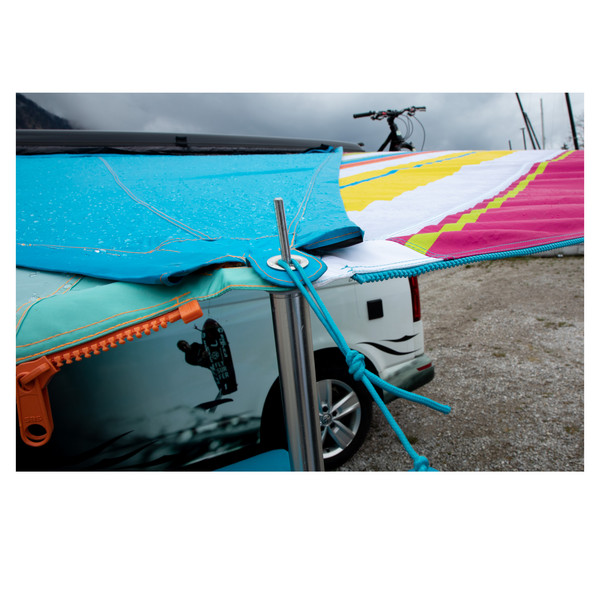 VERBINDBARES SONNENSEGEL TC-ZIP-PROTECT CANVAS SINGLE - Tarp