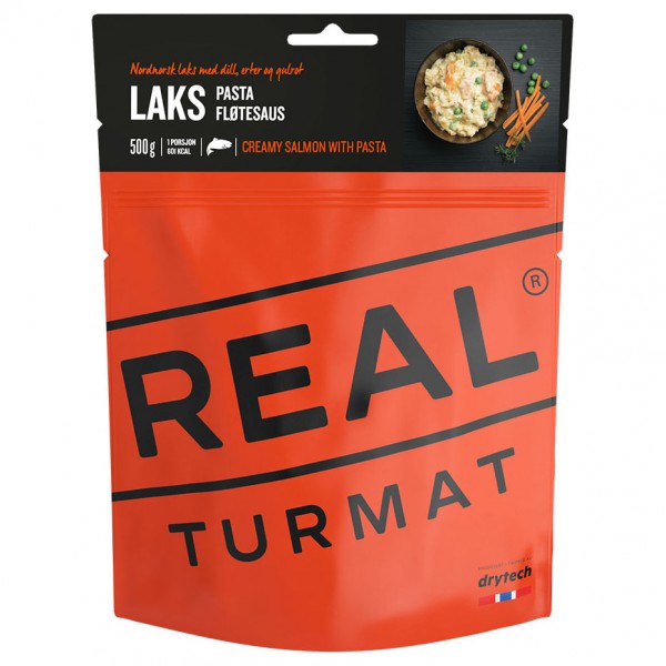 Real Turmat - Creamy Salmon with Pasta - Expeditionsnahrung
