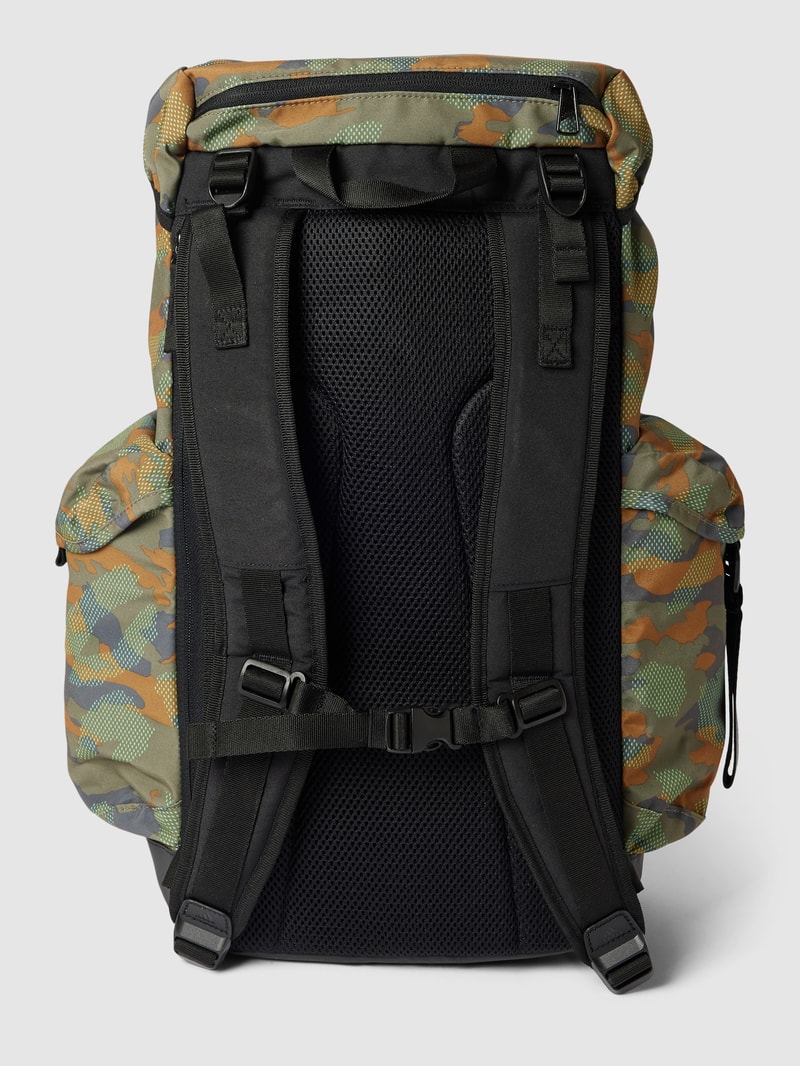 Rucksack mit Camouflage-Muster in khaki