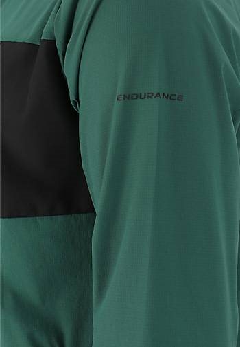 Endurance Laufjacke Tellent mit wasserabweisendem Reißverschluss