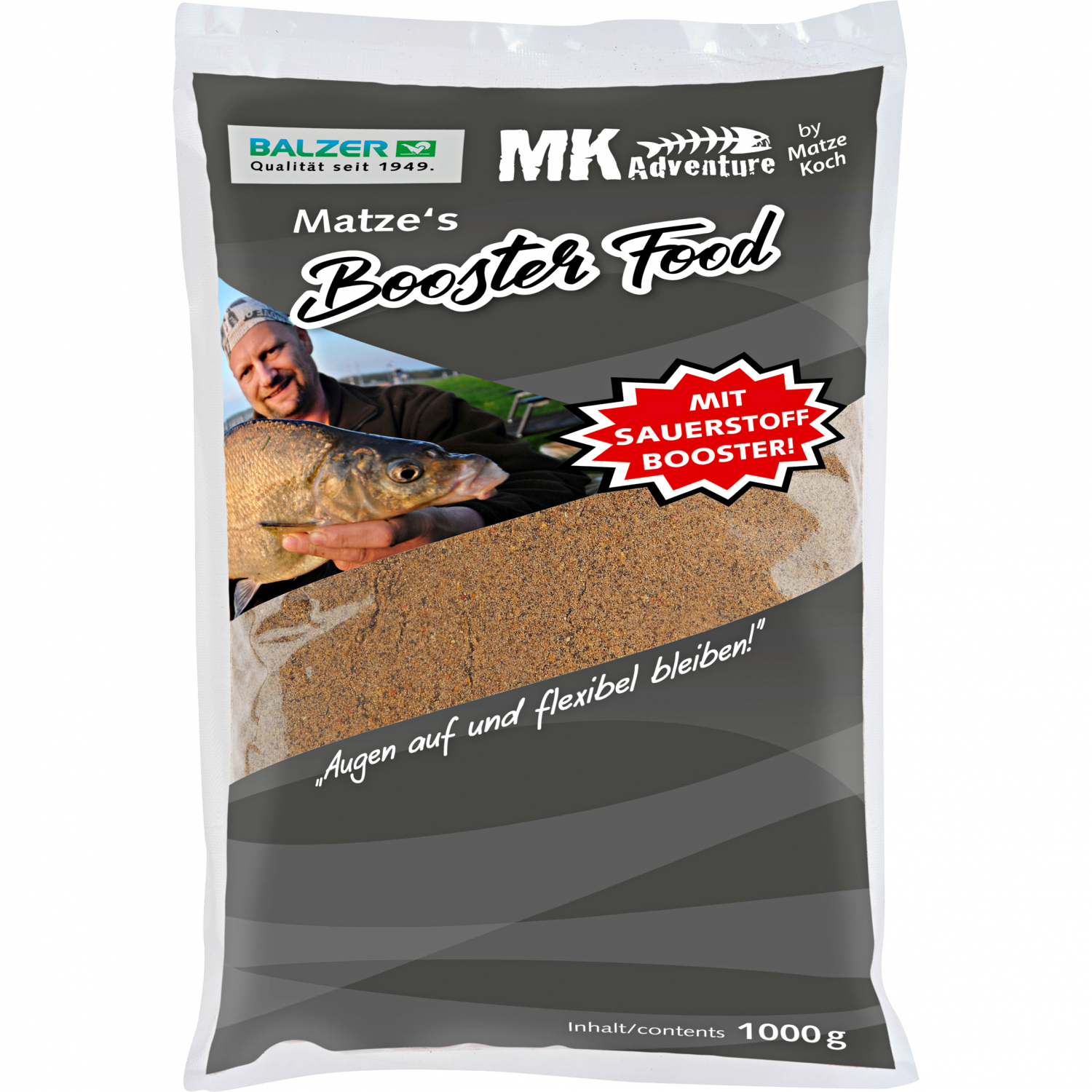 Matze Koch Friedfischfutter MK Adventure Booster (Schleie/Barsch)