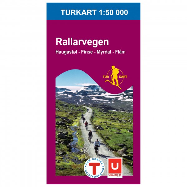 Nordeca - Wander-Outdoorkarte: Rallarvegen 1/50 - Wanderkarte