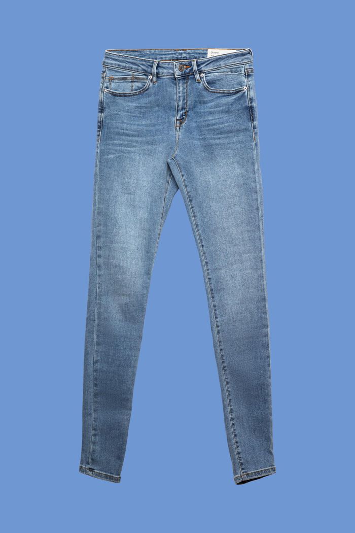 Washed Jeans mit Bio-Baumwolle