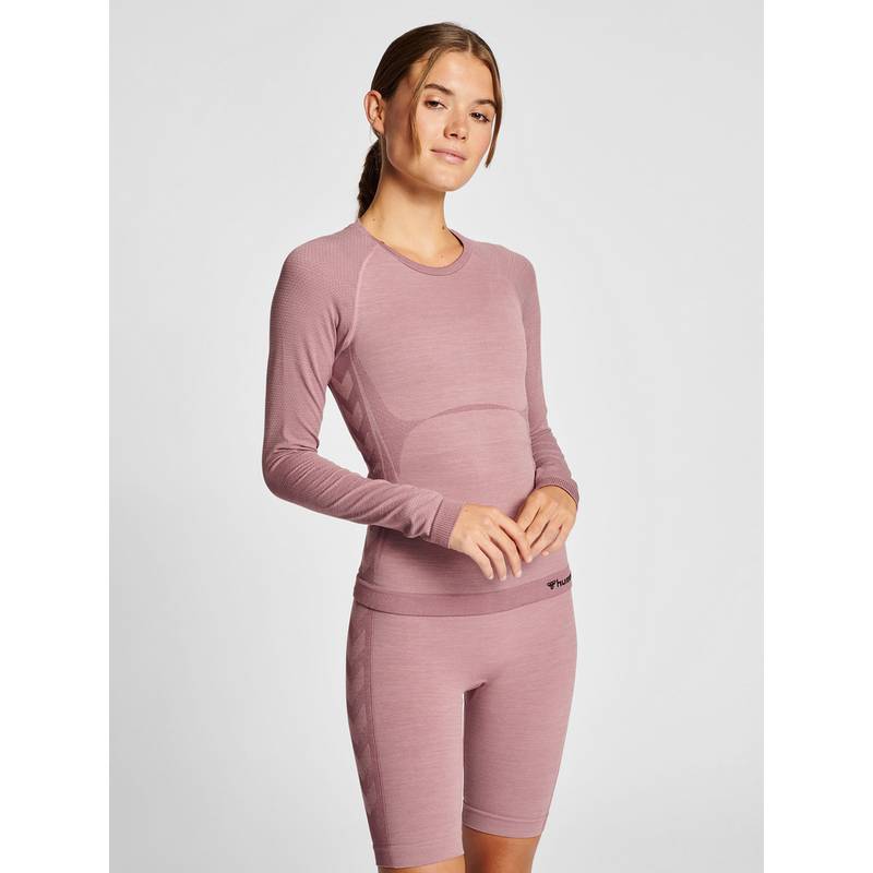 hummel hmlCLEA SEAMLESS TIGHT T-SHIRT LS T-Shirt Damen