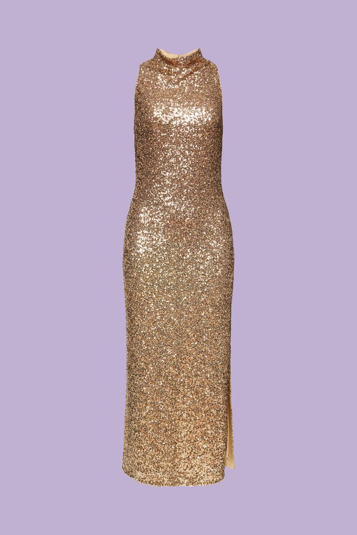 Maxikleid mit Pailletten