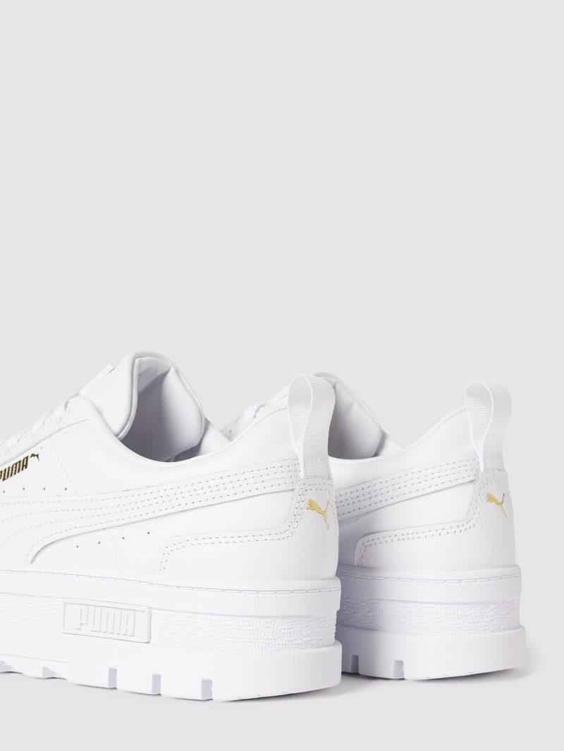 Sneaker mit Plateau-Sohle Modell 'Mayze' in weiß