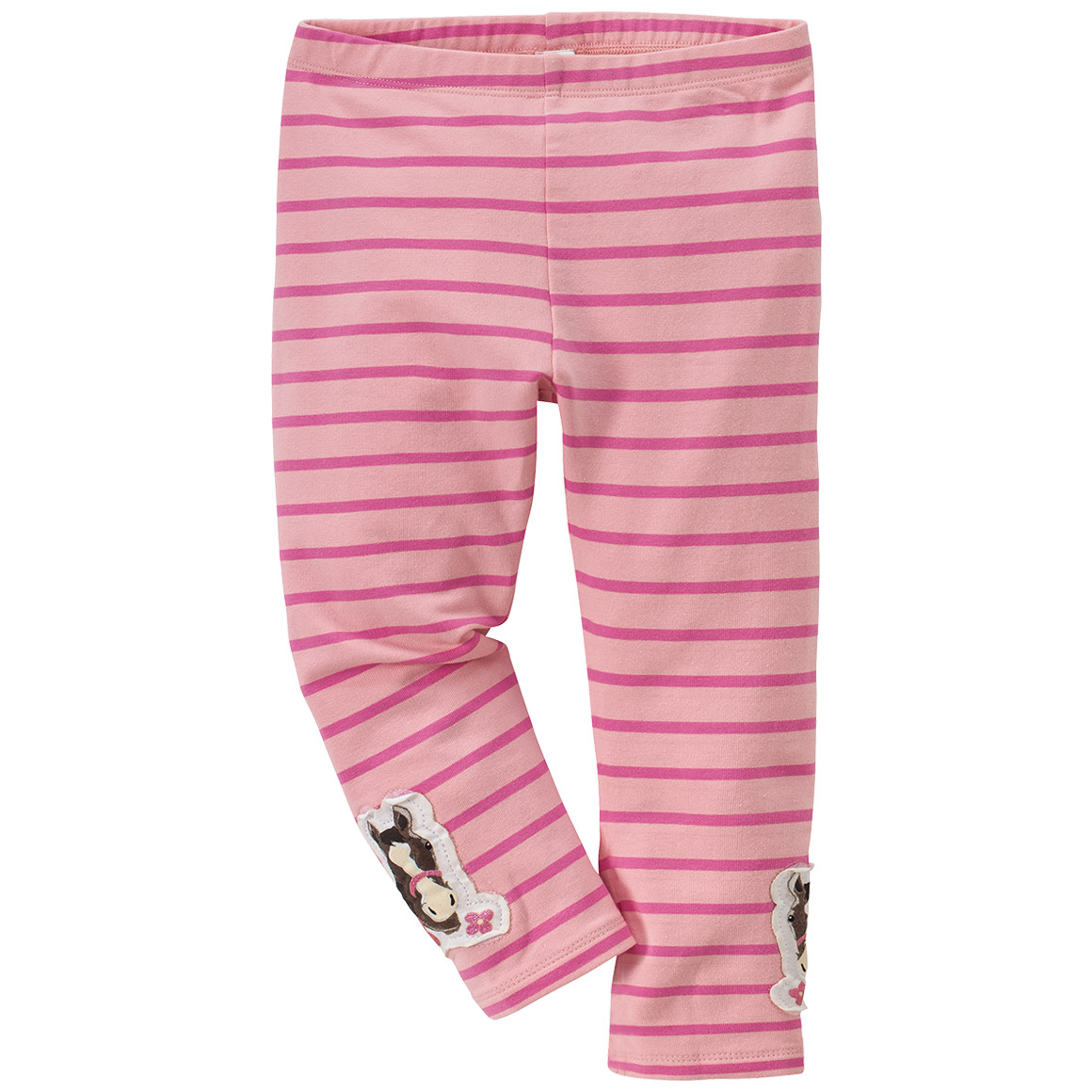 Baby Leggings mit Pferde-Applikation