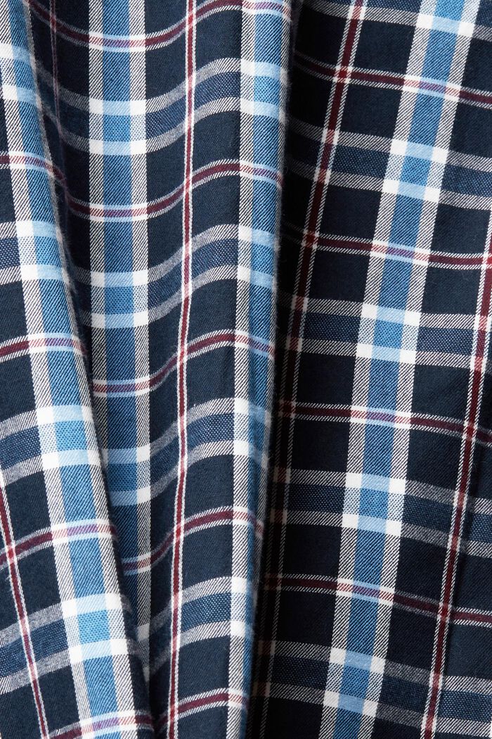 Button-Down-Hemd mit Karos