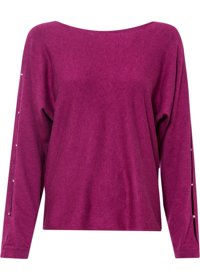Pullover mit Perlen