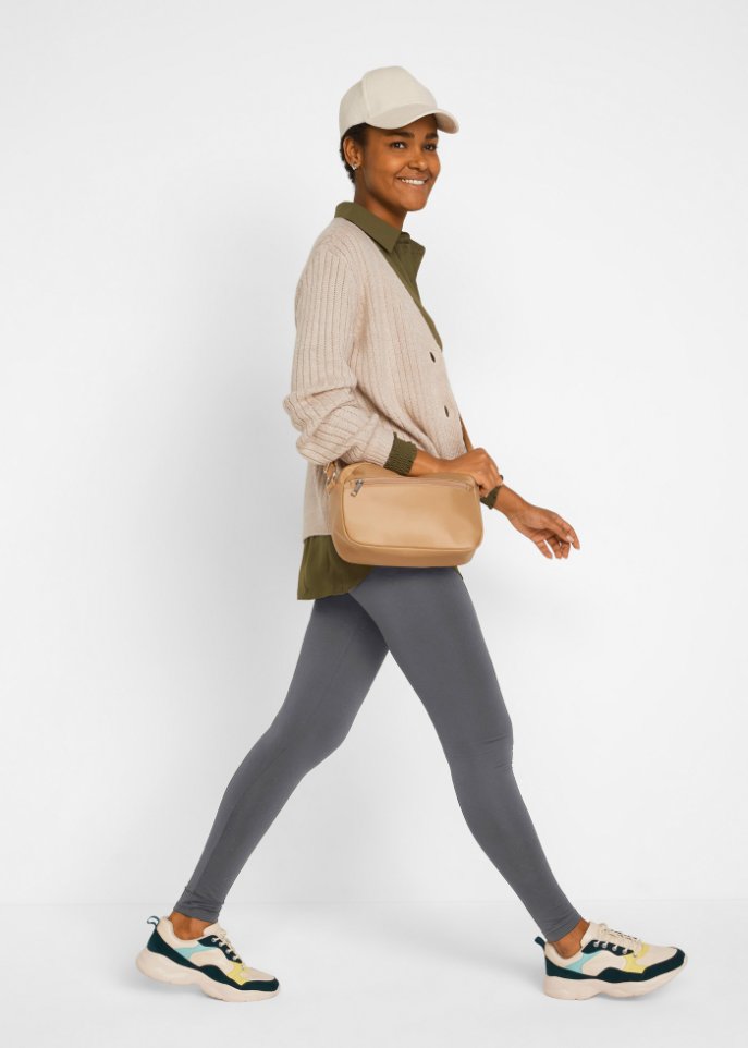 Highwaist Thermo-Leggings mit breitem Bequembund