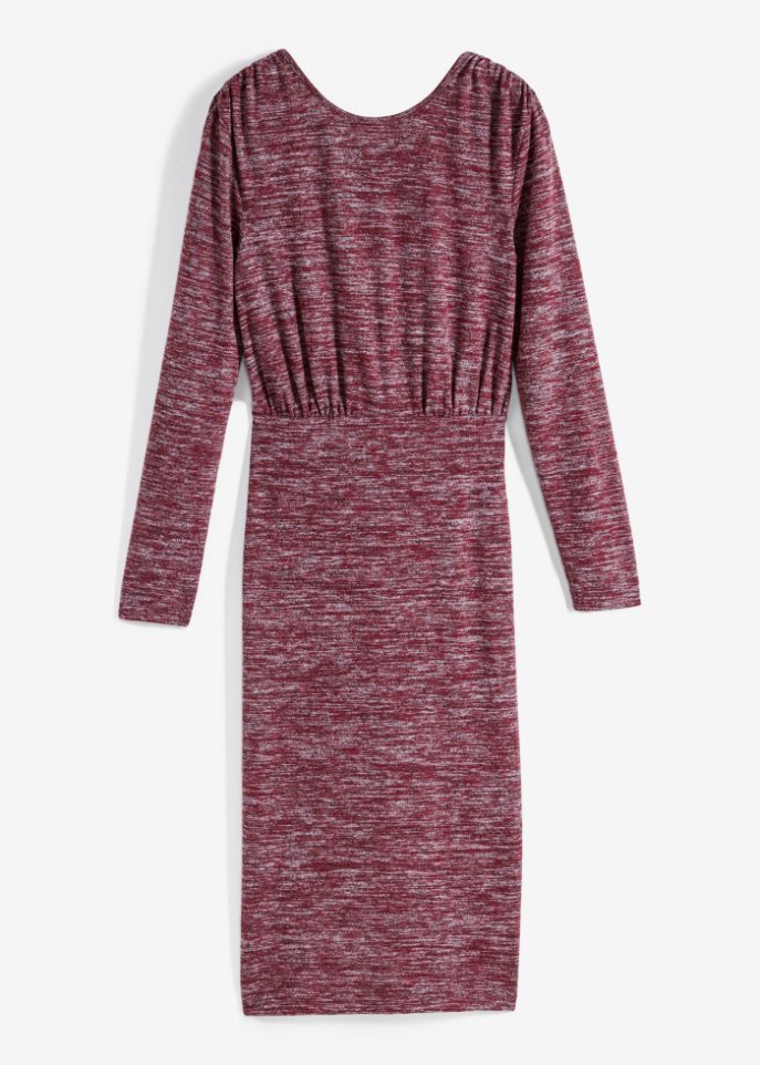 Strickkleid mit Rückenausschnitt