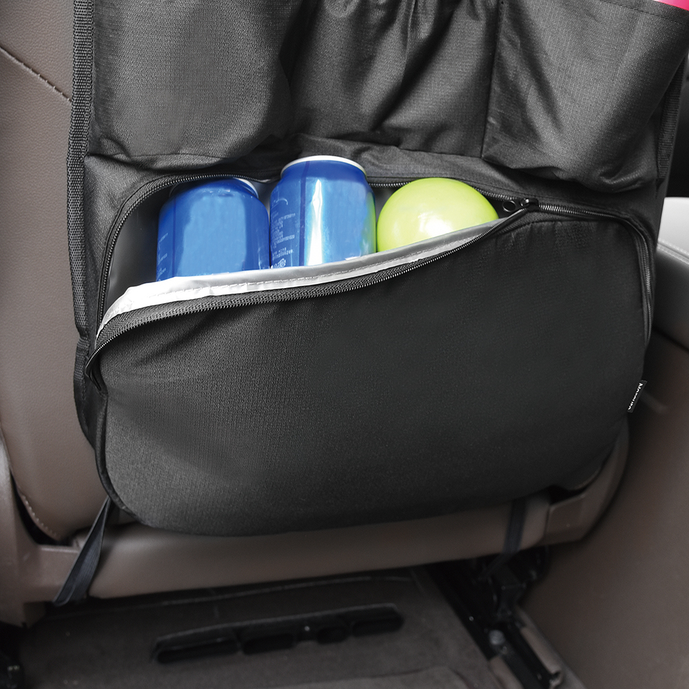 Rückenlehnen-Organizer mit Kühltasche von Norauto, schwarz - ATU